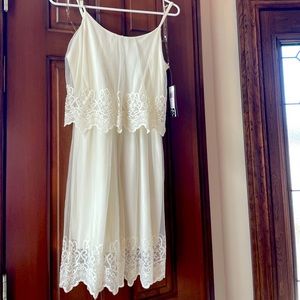 White Trixxi dress. New with tags.